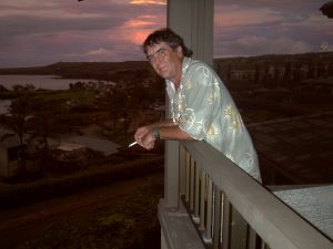 Gregg in Maui, 2000